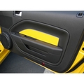 2005-09 Coupe Door Panel Insert 4-Piece Kit, Brushed Aluminum ABS